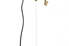 Pholc Blend taklampa i mattsvart-mässing