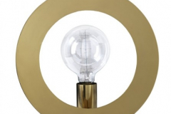 Pholc Round bordslampa i mässing